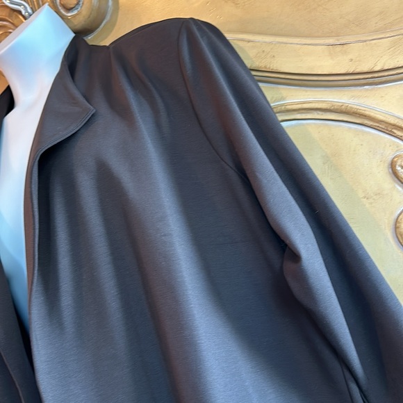 NWT Eileen Fisher Espresso Jacket - Picture 3 of 10